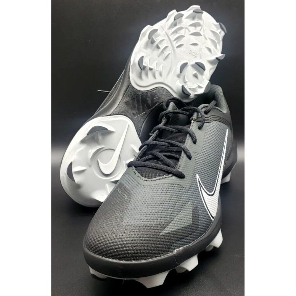 New Nike Force Trout 8 Pro Molded Baseball Black Cleats Men Size 10.5 CZ5914-011